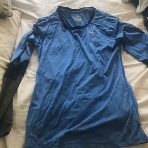 Under armour blue long sleeves